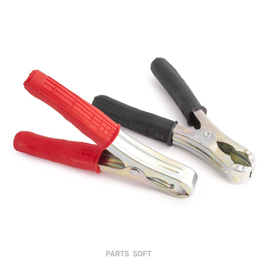 Зажим клеммы АКБ "AUTOPROFI" (16 см, цветн маркировка, оцинк., сталь) (2 шт.) - AUTOPROFI None None